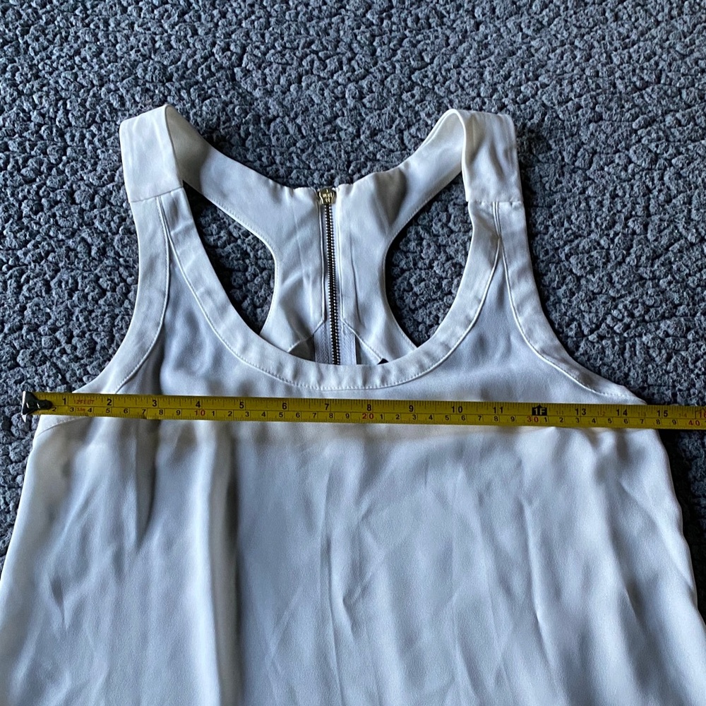 Express White Racerback Tank Top - Picture 4 of 6